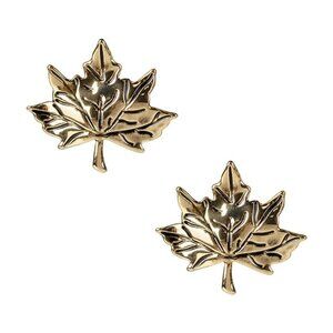 Patricia Nash Maple Leaf Necklace & Stud Earrings - "Falling Leaves" Set